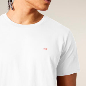 Camiseta unisex - Bordado Icono XOU - color Blanco - 73